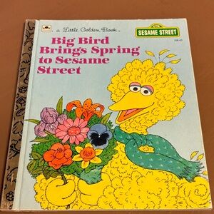 Big Bird Brings Spring to sesame Street